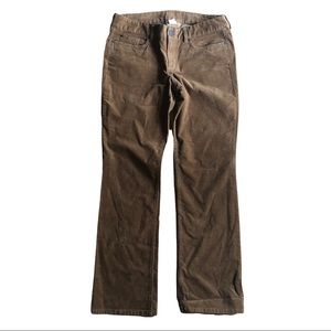 J.Crew brown corduroy, favorite fit, straight leg jeans 32R
